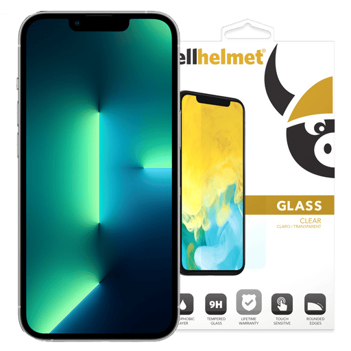 cellhelmet Tempered Glass Screen Protector for Apple iPhone 14 Plus / 13 Pro Max Clear