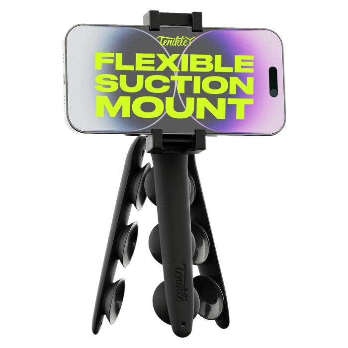 Tenikle PRO Bendable Suction Cup Tripod Mount