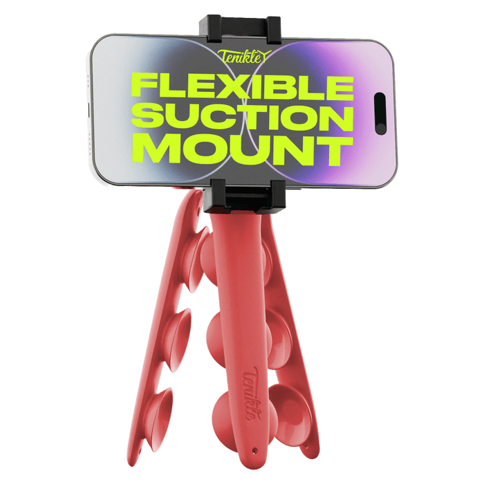 Tenikle PRO Bendable Suction Cup Tripod Mount Teal