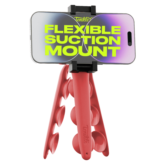 Tenikle PRO Bendable Suction Cup Tripod Mount