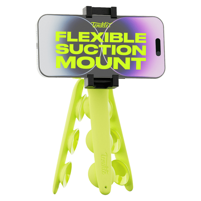 Tenikle PRO Bendable Suction Cup Tripod Mount