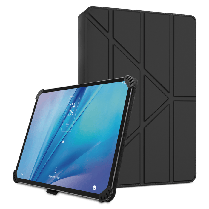 ITSkins Hexo Universal Folio Case for 9 to 10.5 Inch Tablets Black