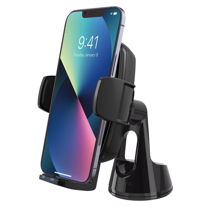 Scosche 15W Wireless Charging Universal Car Mount Black