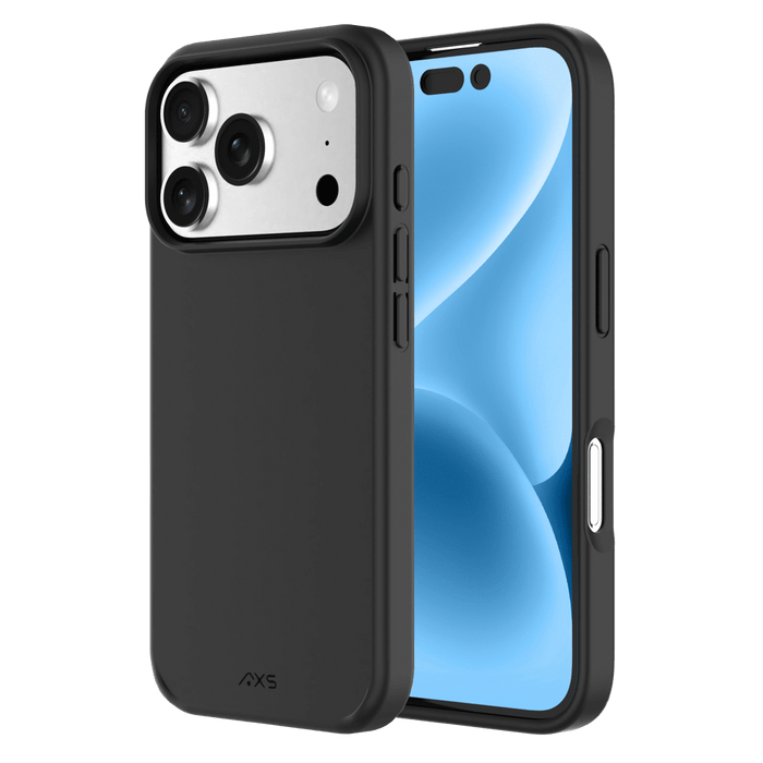 AXS Pulse Starter Kit 4-in-1 Bundle (Case / Screen Protector / Wall Charger / Lens Protectors) for Apple iPhone 17 Pro Black