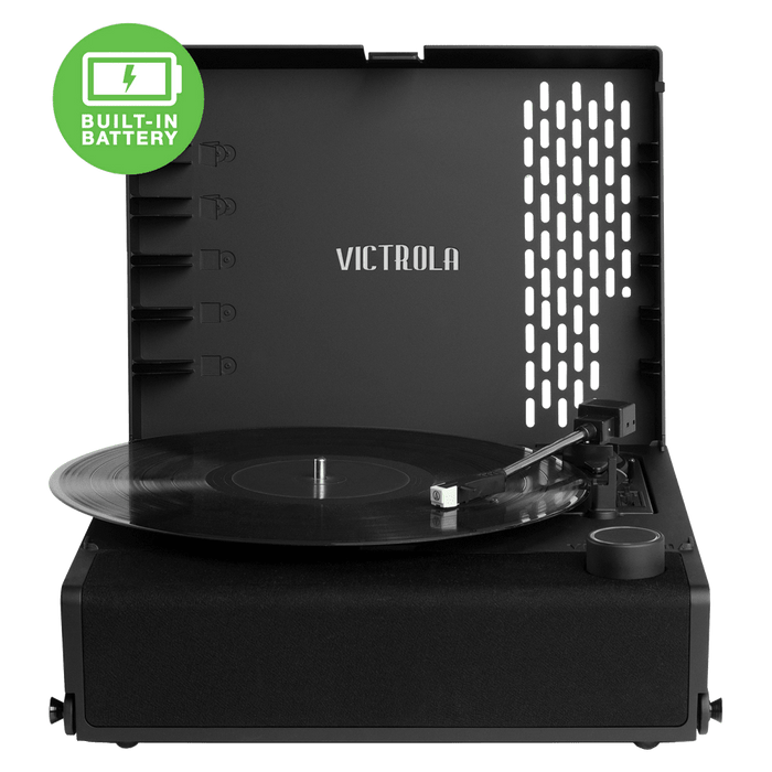 Victrola Revolution GO Bluetooth Record Player Black