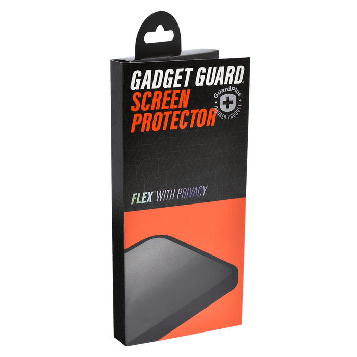 Gadget Guard Plus Privacy Antimicrobial Flex $150 Guarantee Screen Protector for Samsung Galaxy S23 Privacy
