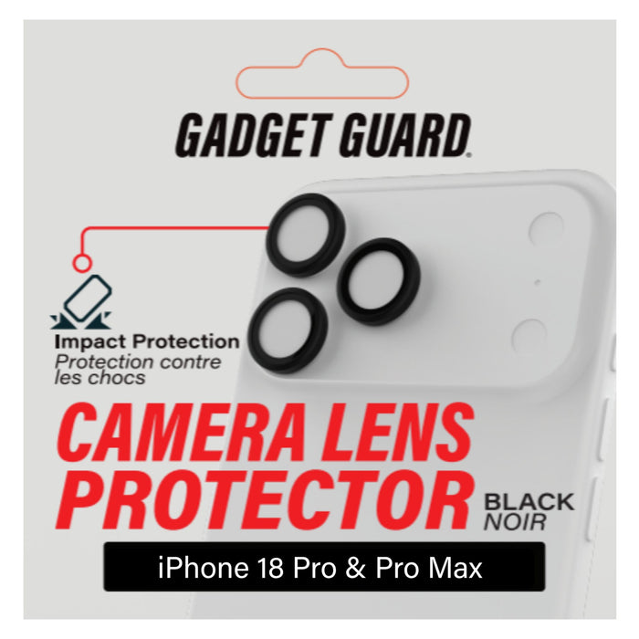Gadget Guard Camera Glass $150 Guarantee Lens Protector for Apple iPhone 18 Pro / 18 Pro Max