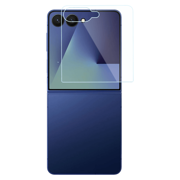 Gadget Guard - Plus $150 Guarantee Glass Screen Protector for Samsung Galaxy Z Flip7 (Outer) - Clear