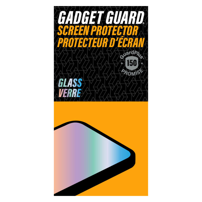 Gadget Guard - Plus $150 Guarantee Glass Screen Protector for Samsung Galaxy Z Flip7 (Outer) - Clear