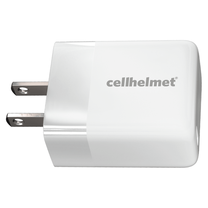 cellhelmet Wall Charger 25W PD with USB C to USB C Cable White