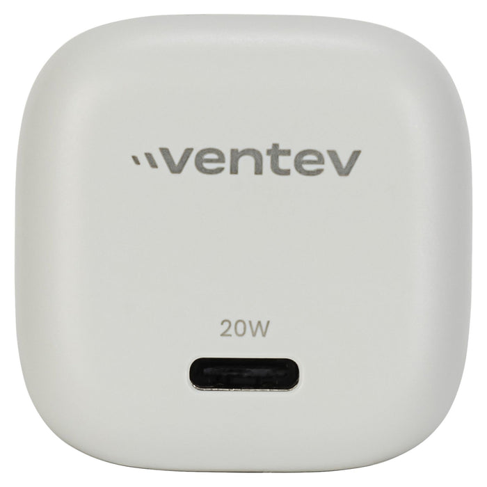 Ventev 20W ULTRAFAST USB-C Universal Mini Wall Charger and USB-C to Apple Lightning High Speed Cable