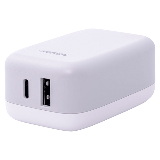 Ventev 27W Dual USB C and USB A Wall Charger N/A