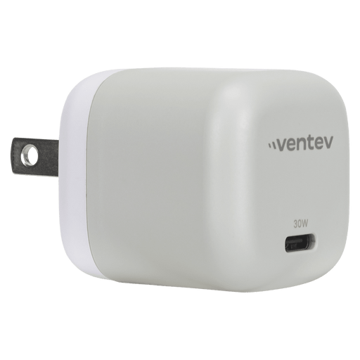 Ventev 30W Mini Wall Charger and USB C to Apple Lightning Cable