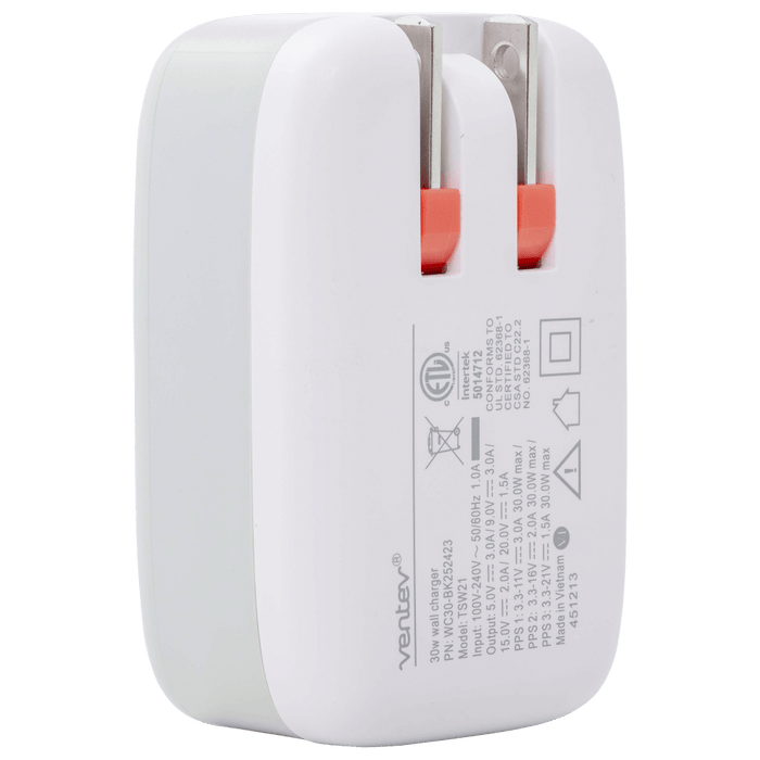 PD 30W USB C Wall Charger