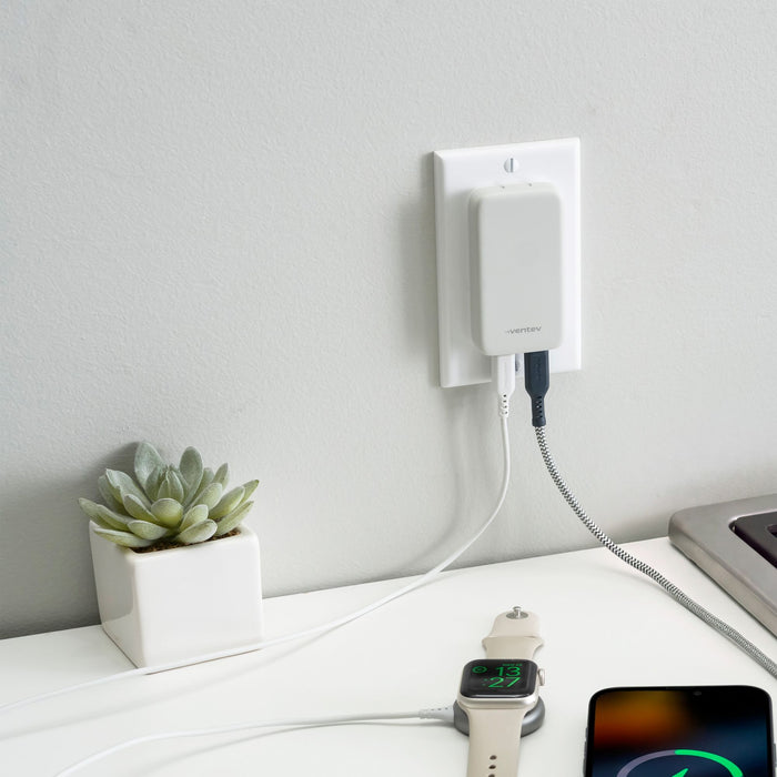 Ventev 45W Dual Slim USB-C Wall Charger
