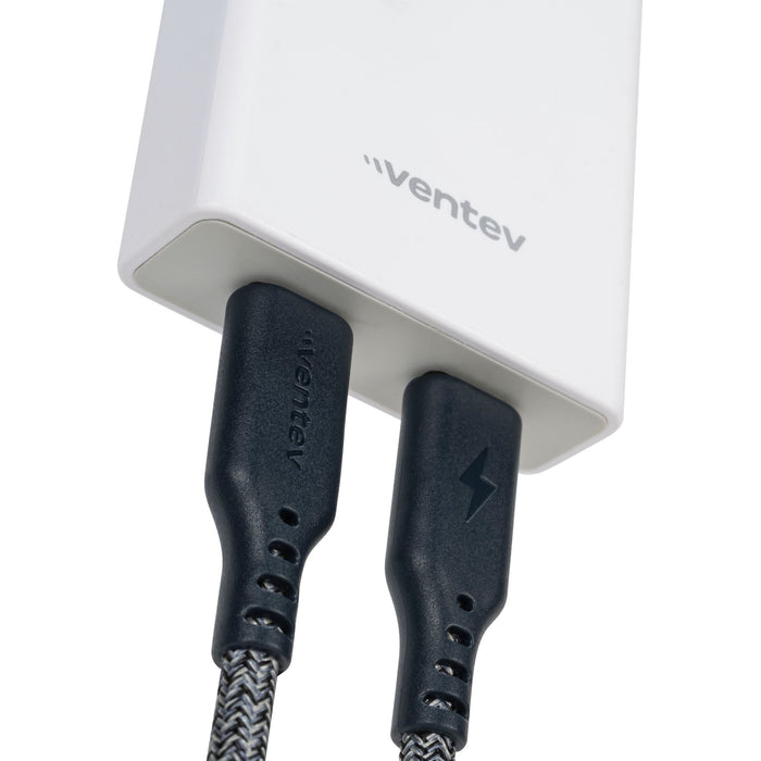 Ventev 65W Dual USB-C GaN ULTRAFAST Slim Wall Charger