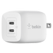 Belkin Dual Port USB C PD Wall Charger with PPS 45W