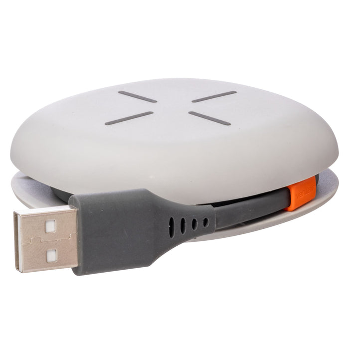 Ventev 5W Chargewrap Mini Wireless Charger Gray