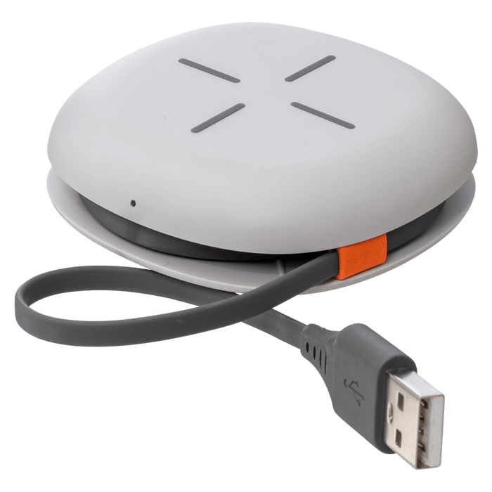 Ventev 5W Chargewrap Mini Wireless Charger Gray