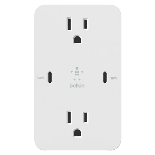 Belkin BoostCharge GaN USB-C Wall Plate 68W