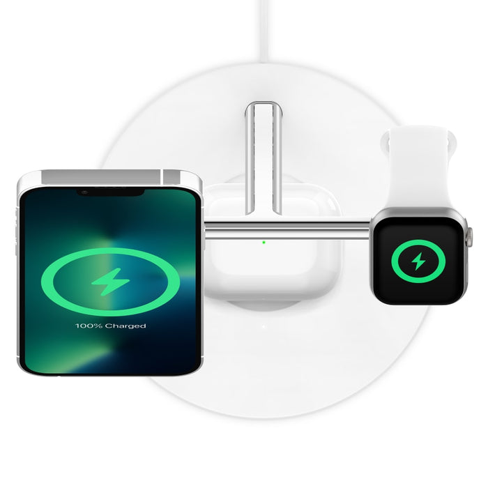 Boost Charge Pro 3 in 1 MagSafe Wireless Charging Stand 15W