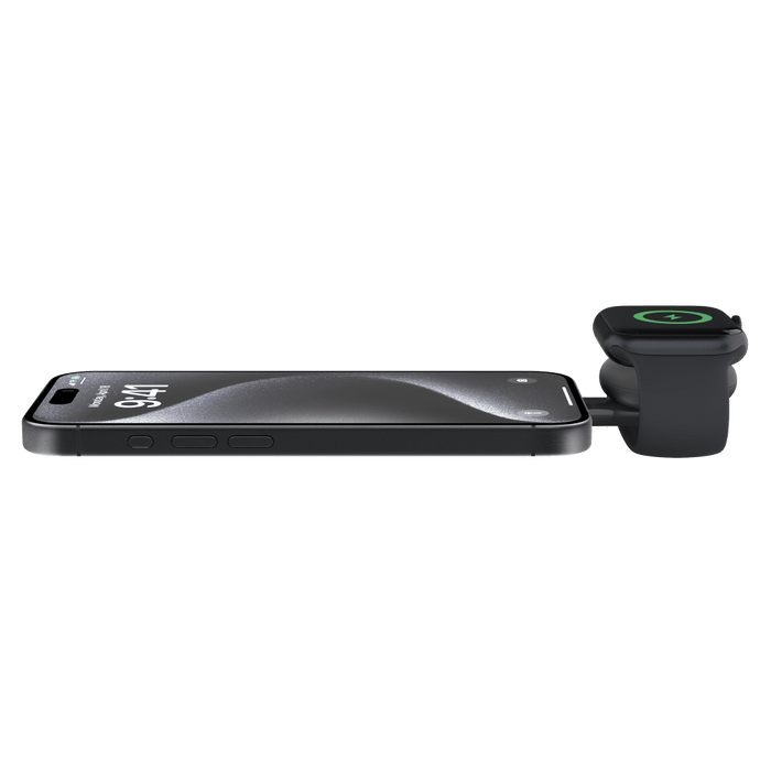 Belkin BoostCharge Portable USB C Apple Watch Charger Black
