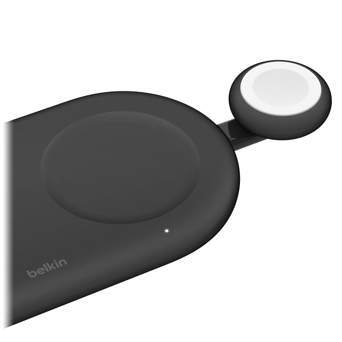 Belkin BoostCharge Portable USB C Apple Watch Charger Black