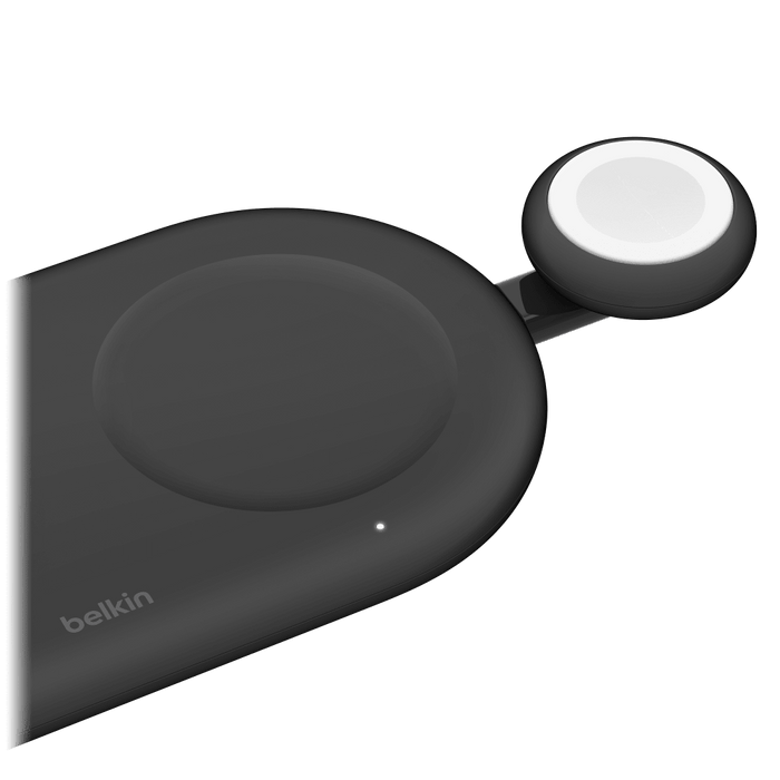 Belkin BoostCharge Portable USB C Apple Watch Charger Black