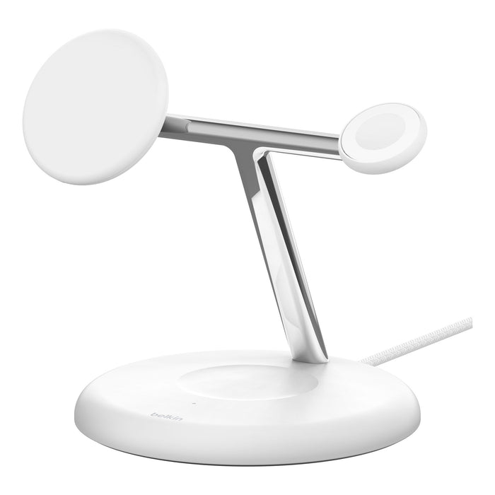 Belkin BoostCharge Pro 3-in-1 Magnetic Wireless Charging Stand with Qi2 15W