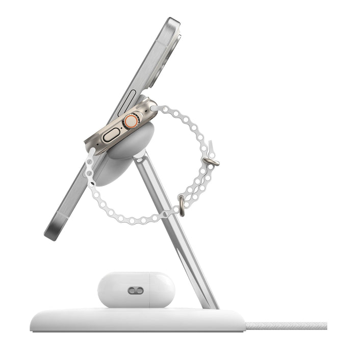 Belkin BoostCharge Pro 3-in-1 Magnetic Wireless Charging Stand with Qi2 15W
