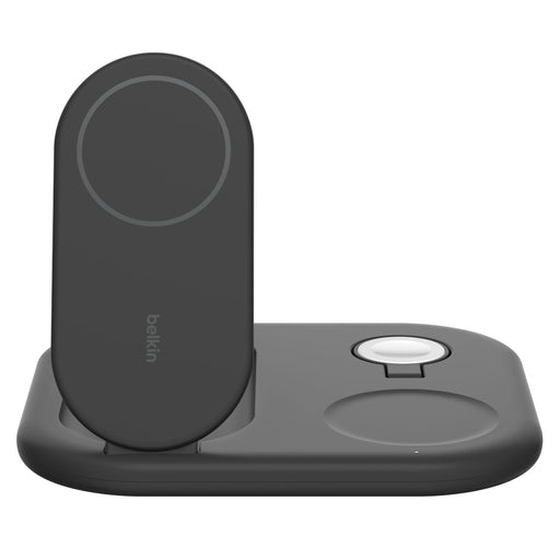 Belkin Qi2 15W 3-in-1 Wireless Pad/Stand - Black