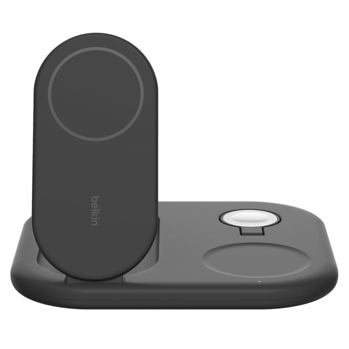 Belkin Qi2 15W 3-in-1 Wireless Pad/Stand - Black