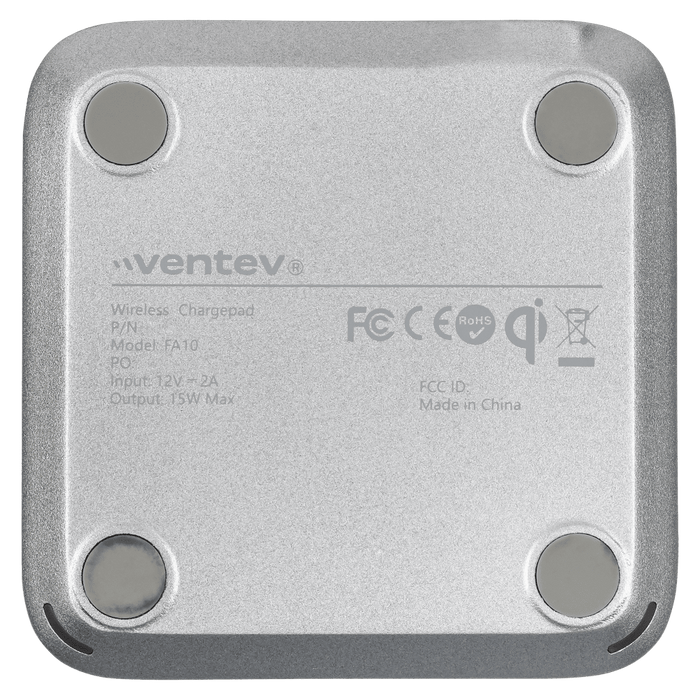 Ventev 15W Wireless Chargepad White