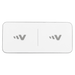 Ventev Dual Wireless Chargepad 15W White