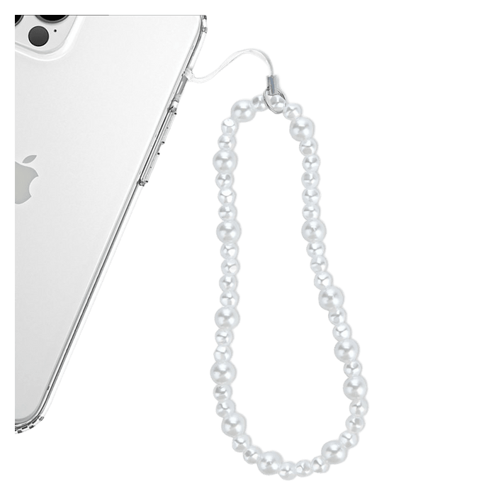 Velvet Caviar Phone Charm White