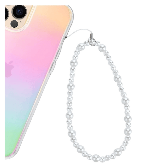 Velvet Caviar Phone Charm White