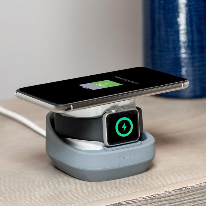 Ventev wireless watchdock duo Wireless Charging Pad 10W and Apple Watch Charger