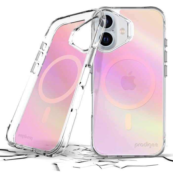 prodigee Glow MagSafe Case for Apple iPhone 16 Gray