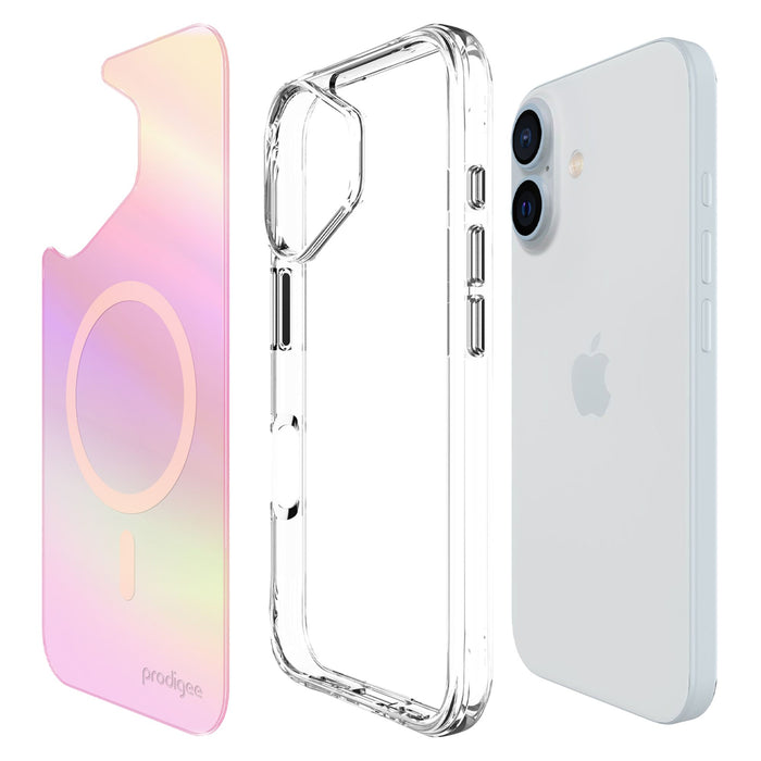 prodigee Glow MagSafe Case for Apple iPhone 16 Gray