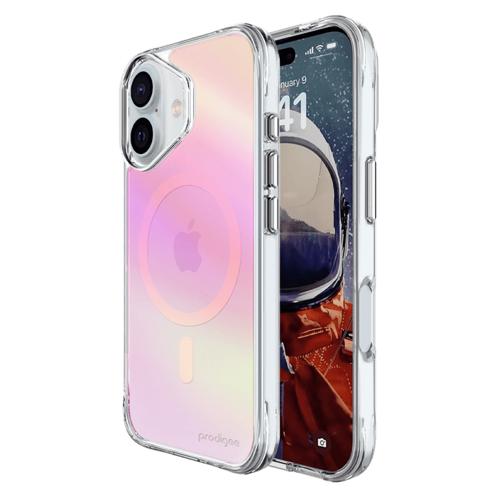 prodigee Glow MagSafe Case for Apple iPhone 16 Gray