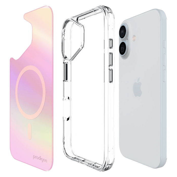 prodigee Glow MagSafe Case for Apple iPhone 16 Gray