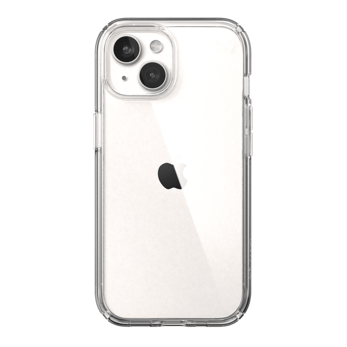 Speck Presidio Perfect Clear Case for Apple iPhone 15 / iPhone 14 / iPhone 13 Clear