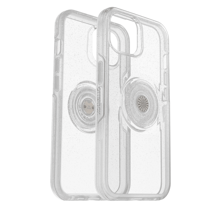 Otter + Pop Symmetry Clear Case with PopGrip for Apple iPhone 14 / iPhone 13