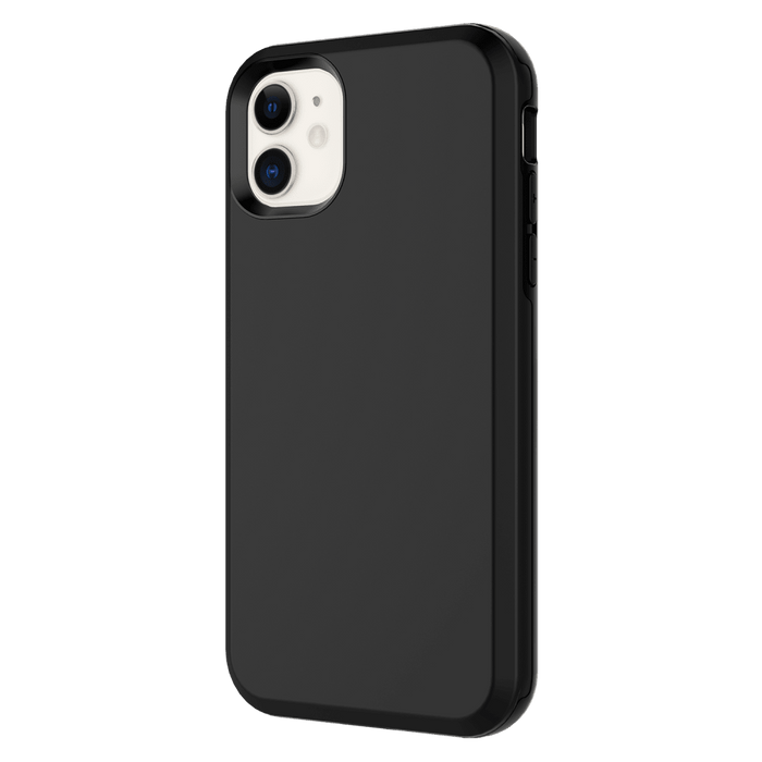 AMPD Classic Slim Dual Layer Case for Apple iPhone 11 Black