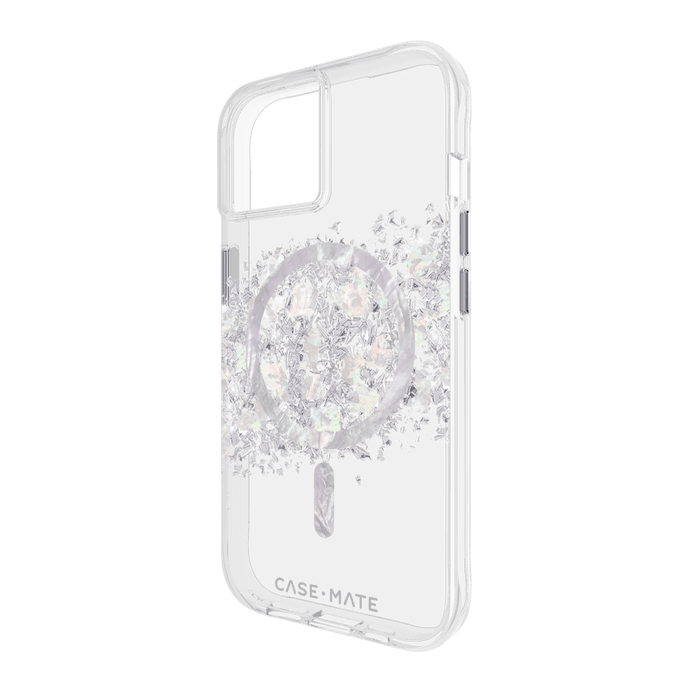 CaseMate Karat MagSafe Case for Apple iPhone 15 / iPhone 14 / iPhone 13 Touch of Pearl