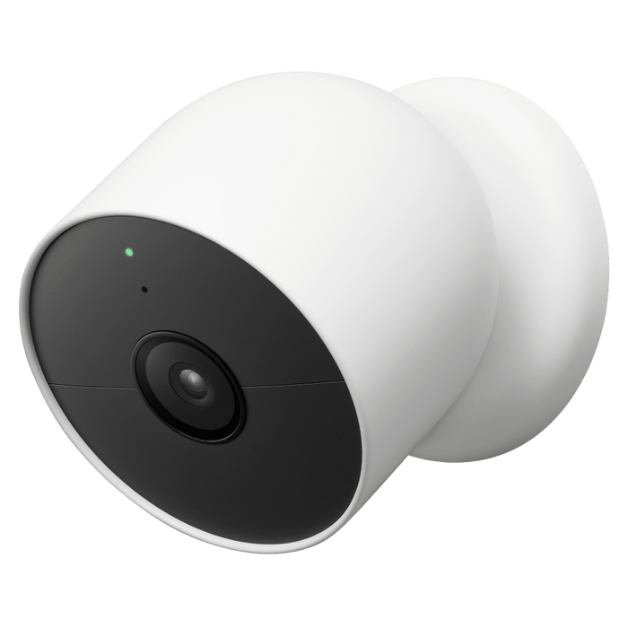 Google Nest Cam Outdoor or Indoor Battery Security Camera White