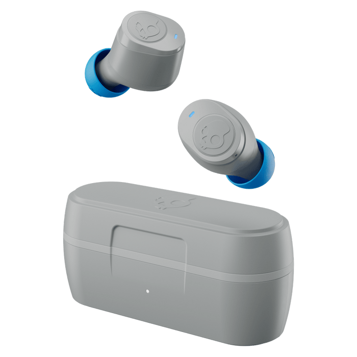 Skullcandy Jib True 2 Wireless In Ear Headphones Light Grey and Blue