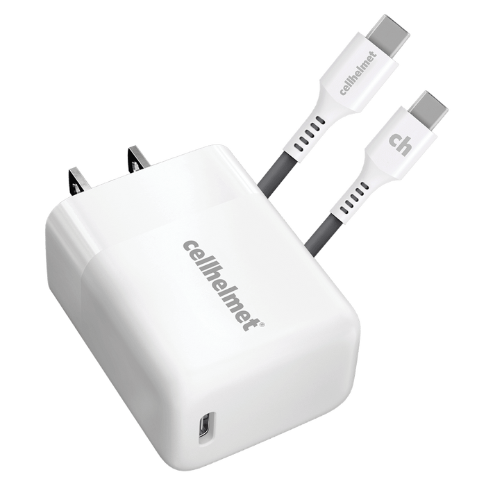Wall Charger 25W PD with USB C to USB C Cable
